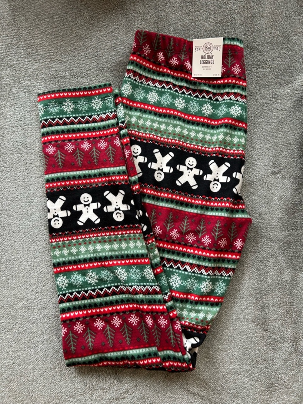 Kohl’s Holiday Fair Isle Style Leggings